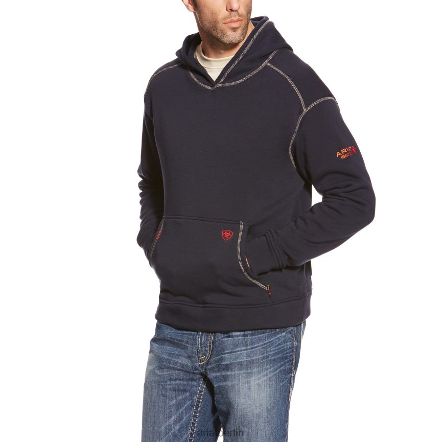 Ariat Fr Polartec Kapuzenpullover Männer P4JJPR1475 Marine Spitzen