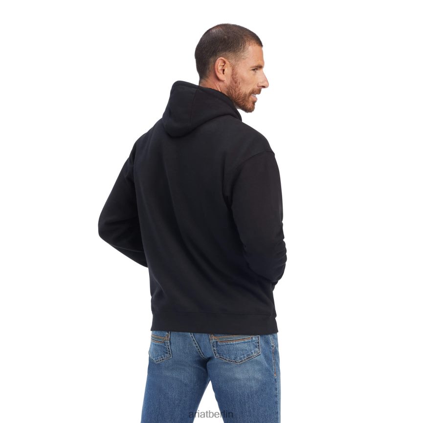 Ariat USA stolzes Sweatshirt Männer P4JJPR1446 Schwarz Spitzen