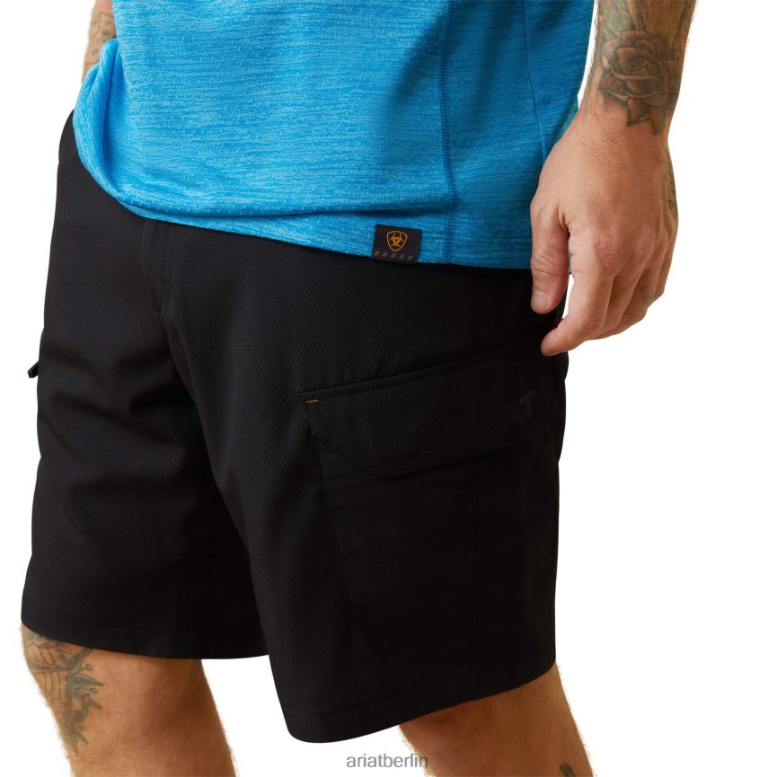 Ariat Rebar Evolution T-Shirt mit sportlicher Passform Männer P4JJPR748 Tauchblau Spitzen