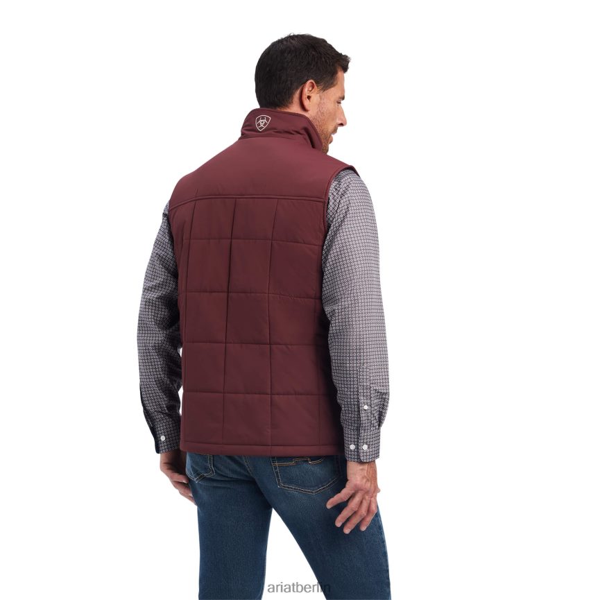 Ariat Crius isolierte Weste Männer P4JJPR1569 rotes Mahagoni Spitzen