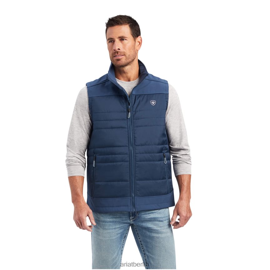 Ariat Höhenisolierte Weste Männer P4JJPR1655 stählern Spitzen