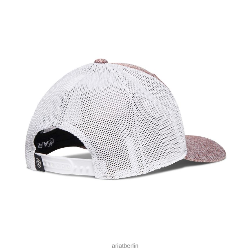 Ariat abgesetzte Schildkappe Männer P4JJPR1928 kastanienbraun Zubehör