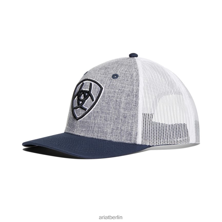 Ariat große Schildkappe Männer P4JJPR1920 grau Zubehör