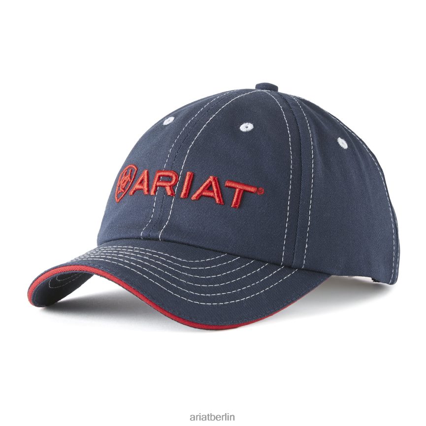 Ariat Team-II-Kappe unisex P4JJPR1910 marine/rot Zubehör