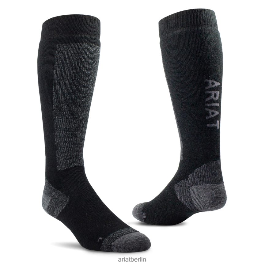 Ariat Merinosocken unisex P4JJPR2054 schwarzgrau Zubehör