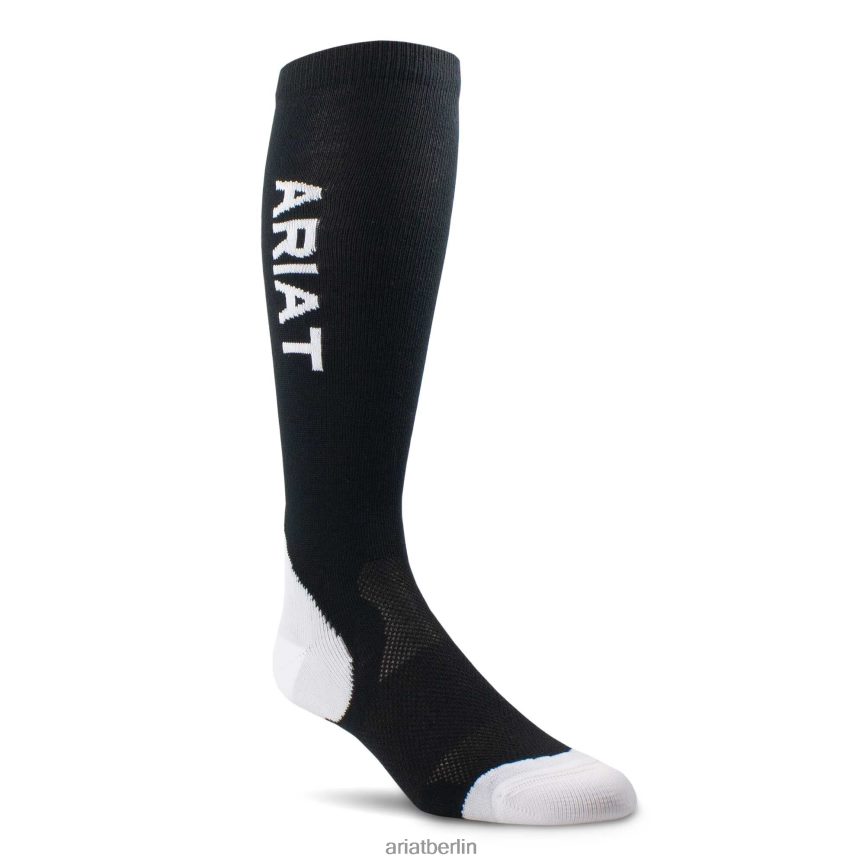 Ariat Performance-Socken unisex P4JJPR2048 Schwarz Zubehör